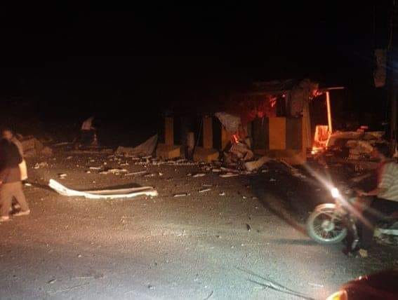 انفجار عبوة قرب حاجز الشرطة في مدينة الباب