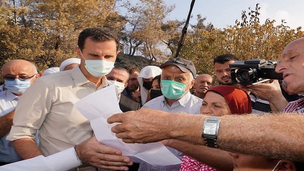 لكن الأسد ليس إطفائياً!