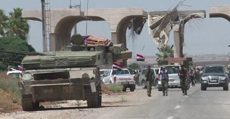 هجمات مفاجئة تتعرض لها مواقع قوات النظام في درعا