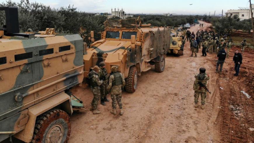 مجموعة مجهولة تتبنّى استهداف جنود أتراك غربي حلب