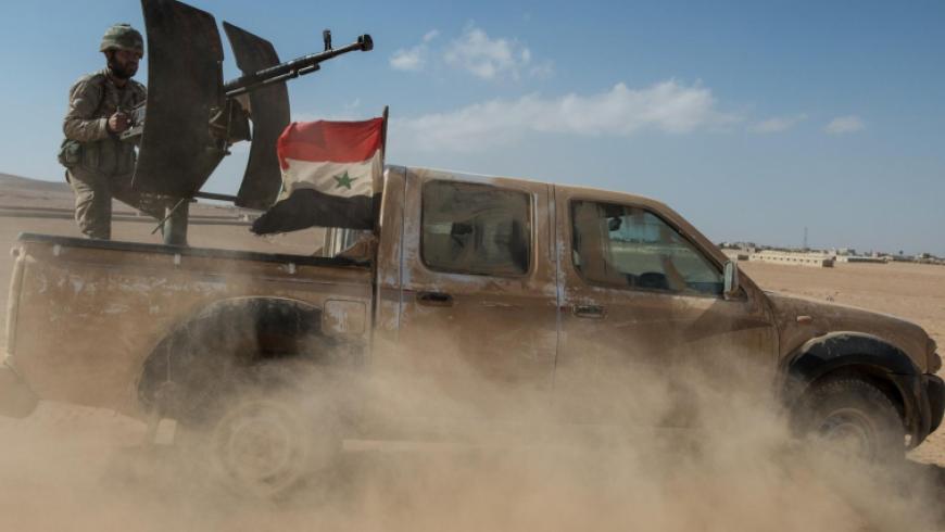 مقتل 5 عناصر من قوات النظام بهجوم لداعش غرب #الرقة