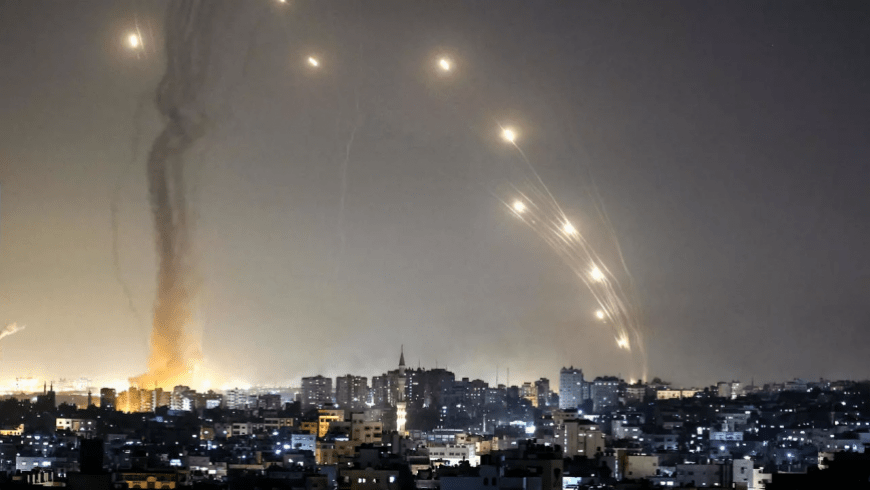 صواريخ #حماس تصل لأول مرة إلى منطقة “شارون” شمالي #فلسطين