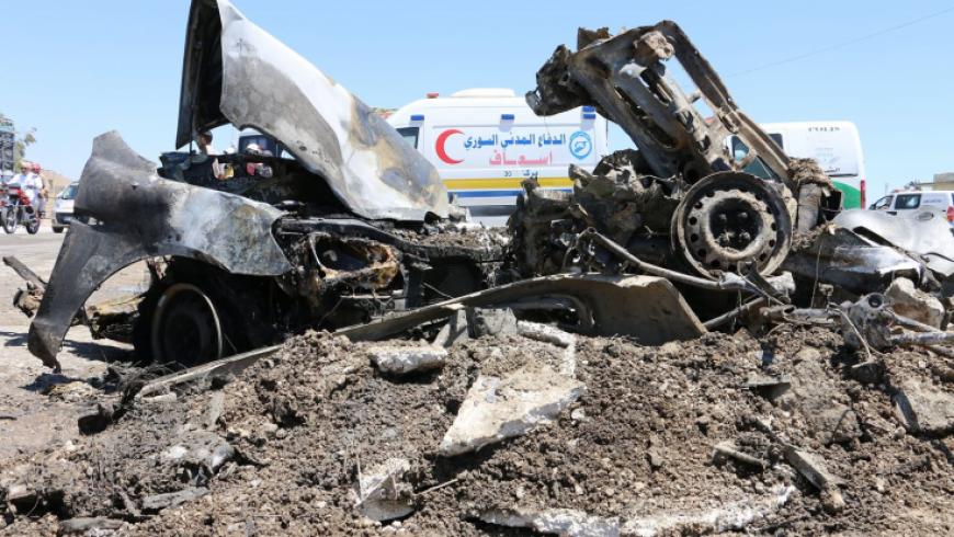 مقتل شخصين بانفجار سيارة ملغمة في كفر جنة شمالي حلب
