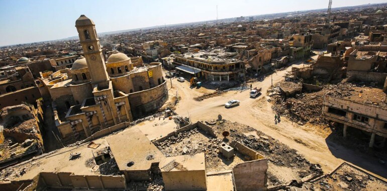 العثور على “كنز” دفنه تنظيم الدولة تحت الأرض في الموصل