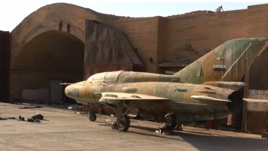 جرحى من قوات النظام بقصف إسرائيلي على مطار التيفور بريف حمص