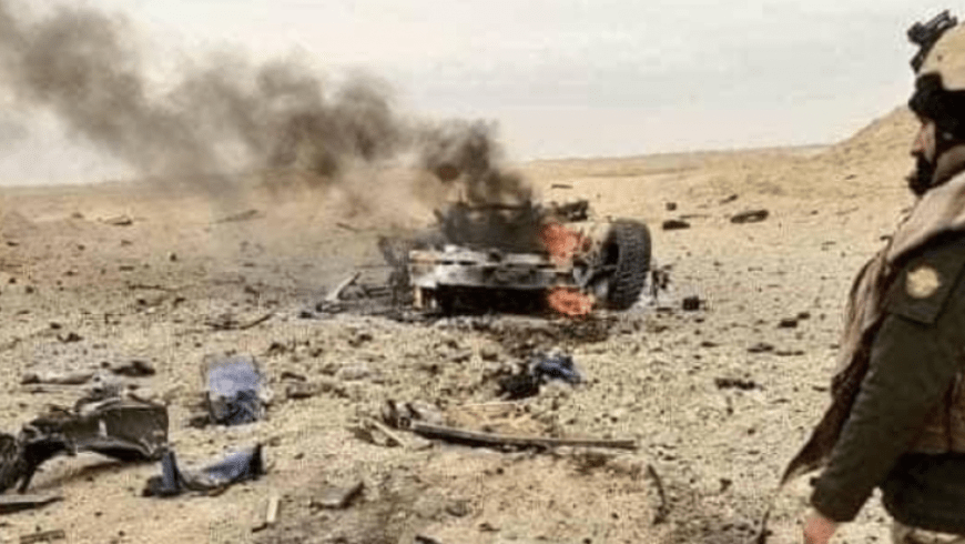 مقتل وإصابة 4 جنود بانفجار في محافظة الأنبار غربي العراق