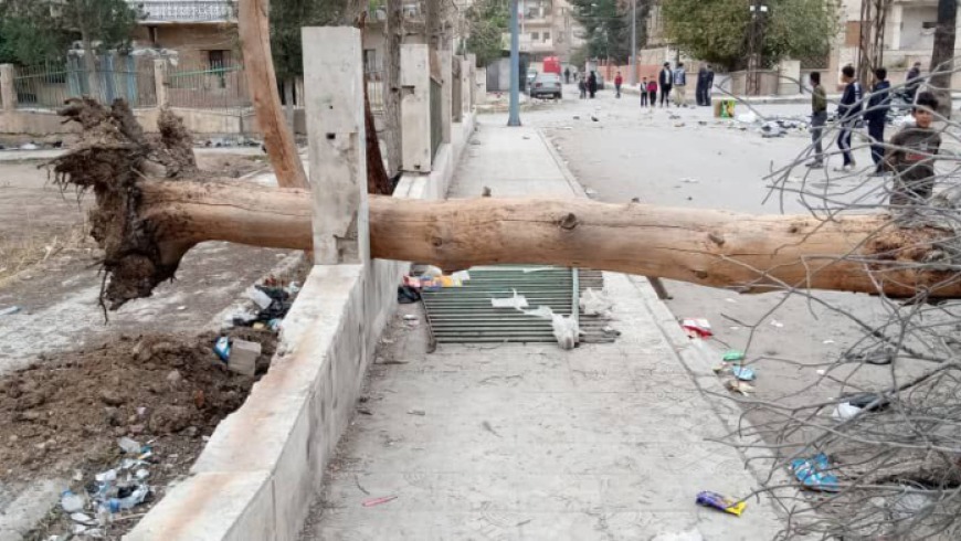 “عاصفة غبارية”.. تضرب “الحسكة والرقة”..