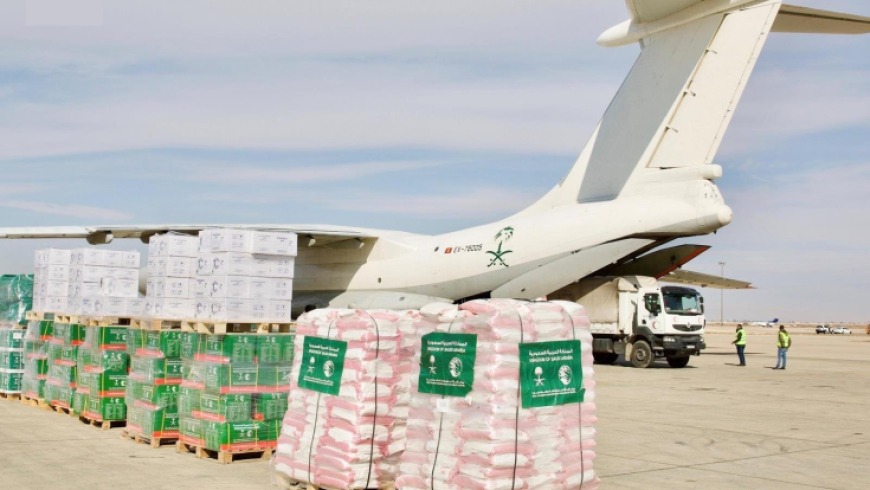 مساعدات سعودية مستمرة إلى سوريا عبر الجسر الجوي والبرِّي