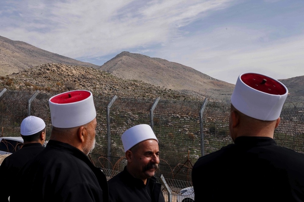 رجال دين دروز من القنيطرة السورية يدخل اسرائيل
