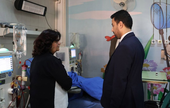 وزير الصحة يتفقد جاهزية مشفى الكلية الجراحي بمجمع ابن النفيس بدمشق
