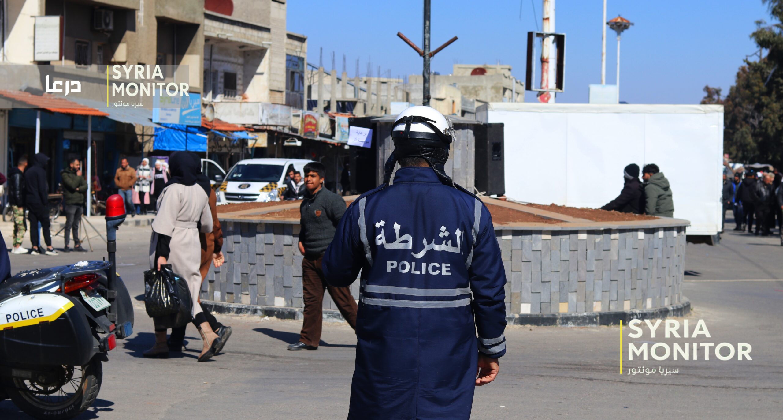 اغتيال عنصرين من شرطة المرور برصاص مجهولين في مساكن جلّين غربي درعا