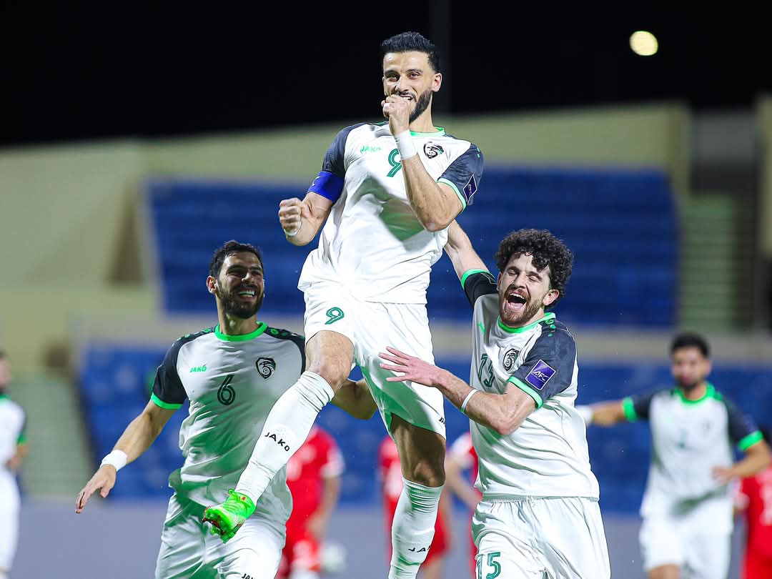 المنتخب السوري يحقق انتصاراً مهماً على أفغانستان بفضل السومة