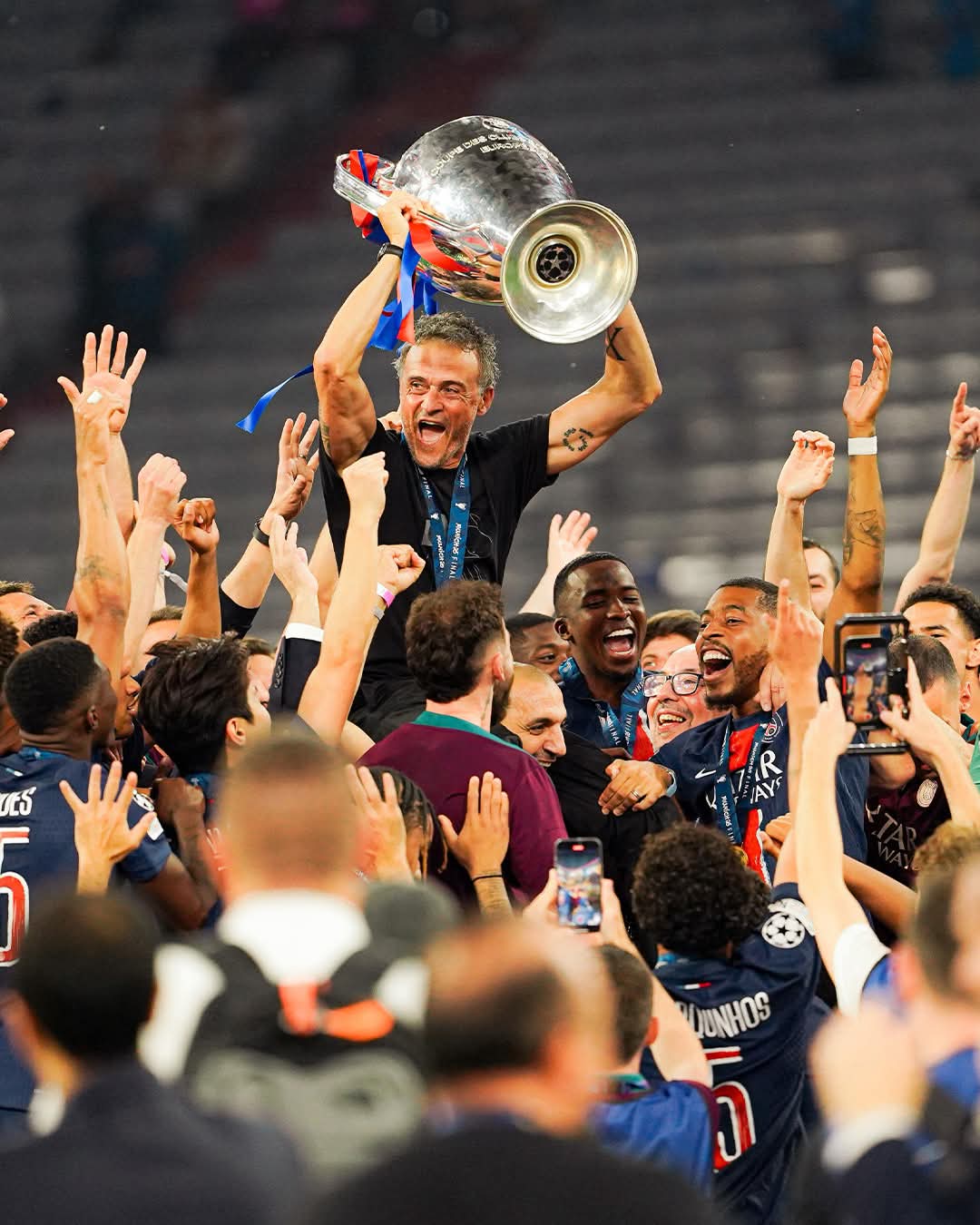 باريس سان جيرمان يتوج بلقب دوري أبطال أوروبا 2024-2025 بعد اكتساح إنتر ميلان