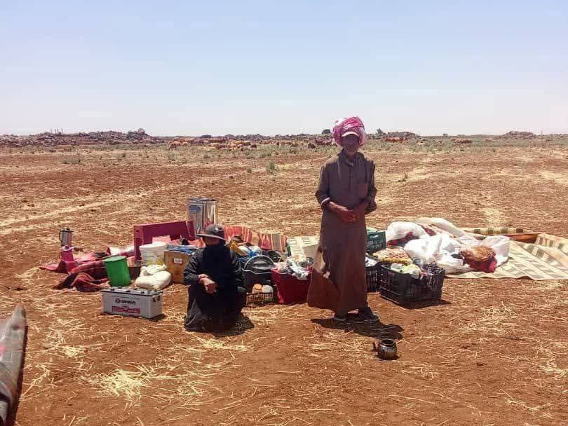 تجاوز عددها الألف.. العائلات المهجّرة من السويداء إلى درعا تطلب المساعدة