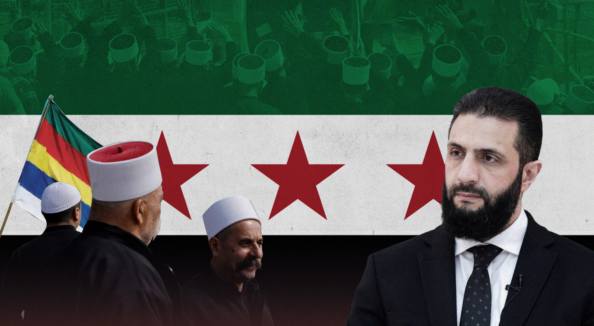 الرئيس أحمد الشرع: لا يجوز أن نحاكم الطائفة الدرزية الكريمة بأكملها على أفعال قلة قليلة