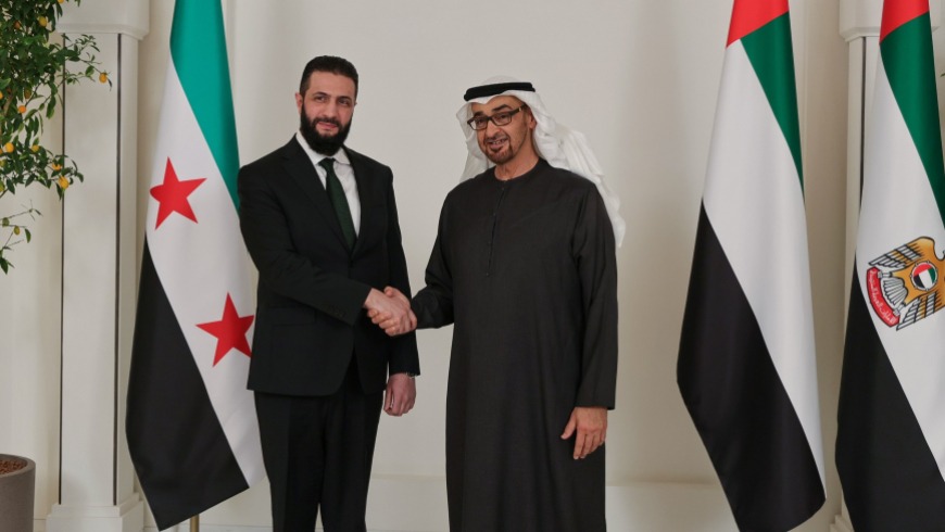 الرئيس السوري أحمد الشرع يتوجه إلى الإمارات في زيارة رسمية