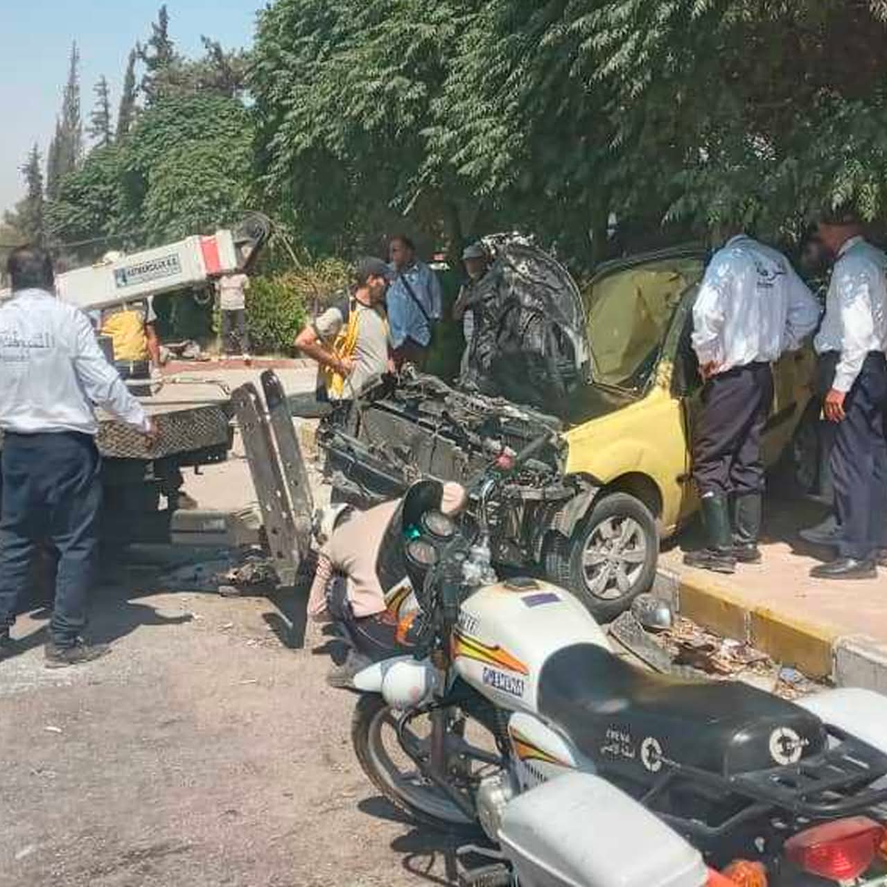 الدفاع المدني: وفاة شاب وإصابة اثنين آخرين جراء حادث سير على طريق مطار دمشق الدولي