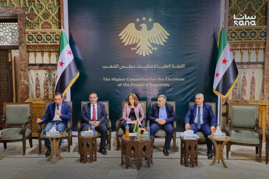 اللجنة العليا لانتخابات مجلس الشعب تباشر مهامها في دمشق والمحافظات بدءاً من اليوم