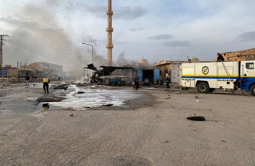 إصابات بين الجيش والمدنيين بانفجارين قرب “الفرقة 86” في البوكمال