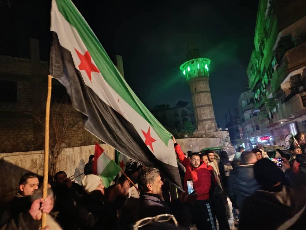 احتفالات في ركن الدين بمرسوم الرئيس الشرع بخصوص أكراد سوريا (صور)