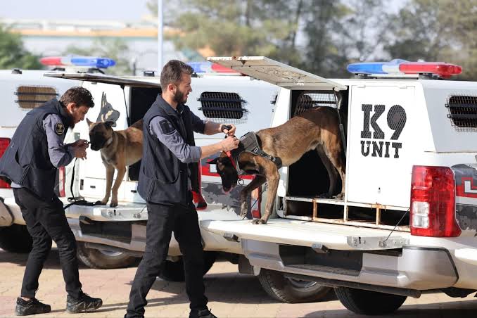 وزارة الداخلية تنشر وحدات K9 في الرقة تعزيزاً للعمل الأمني