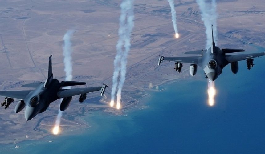 غارات تستهدف موقعاً لـ “الحشد الشعبي” جنوب كركوك