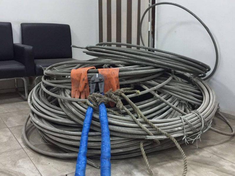 ضبط شبكة لسرقة الكابلات في اللاذقية وإحالة متهمين للتحقيق